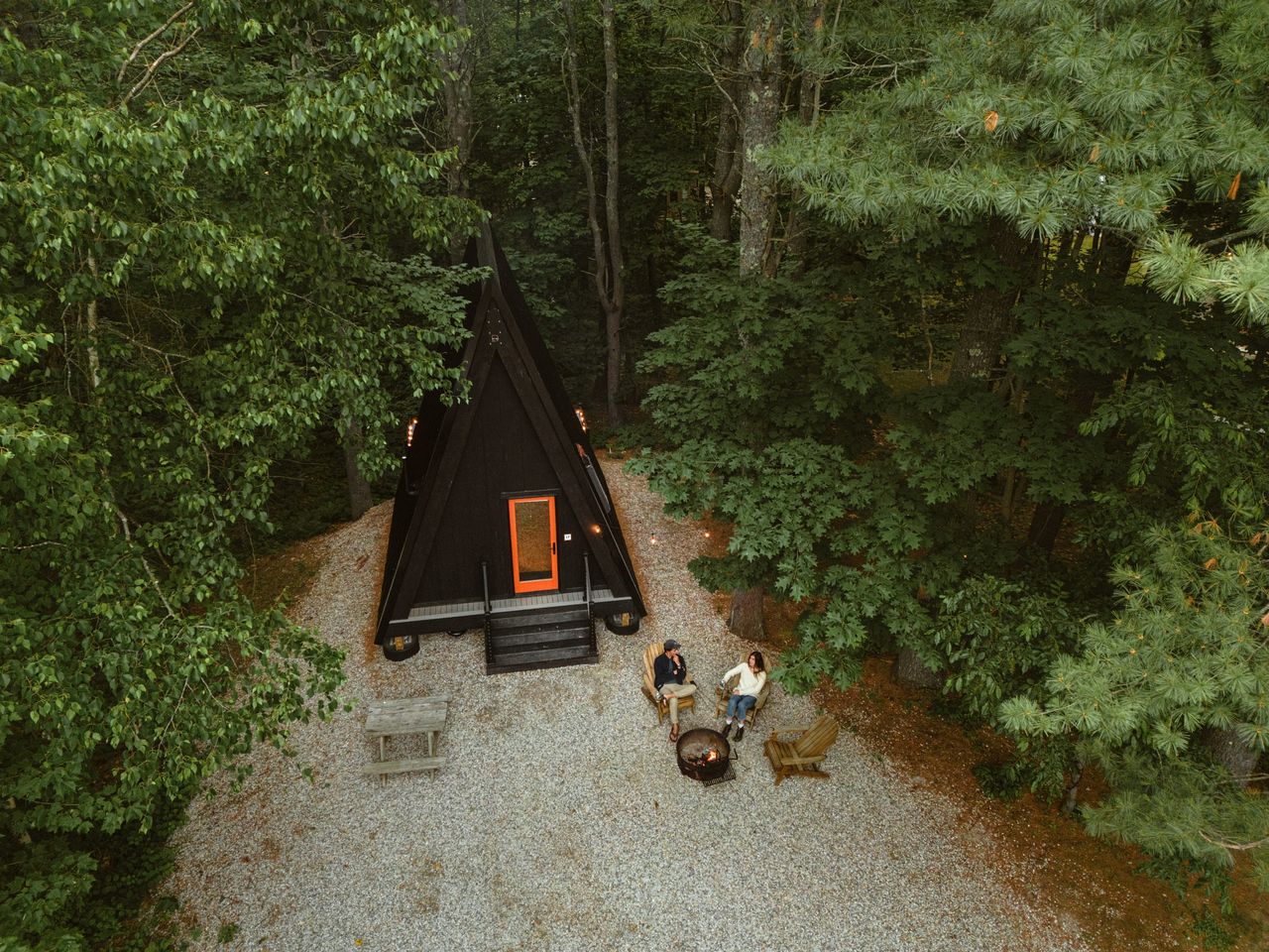 Lovely A-Frame with a Little Private Deck in Freeport, Maine
