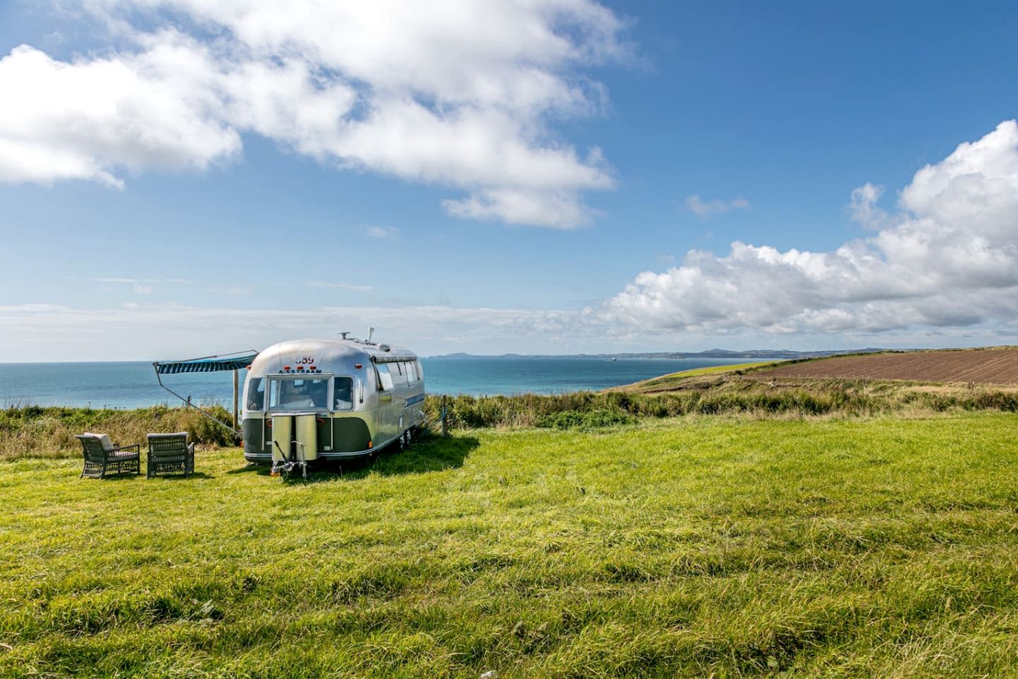 Gorgeous Airstream with Stunning Views in Haverfordwest, Wales