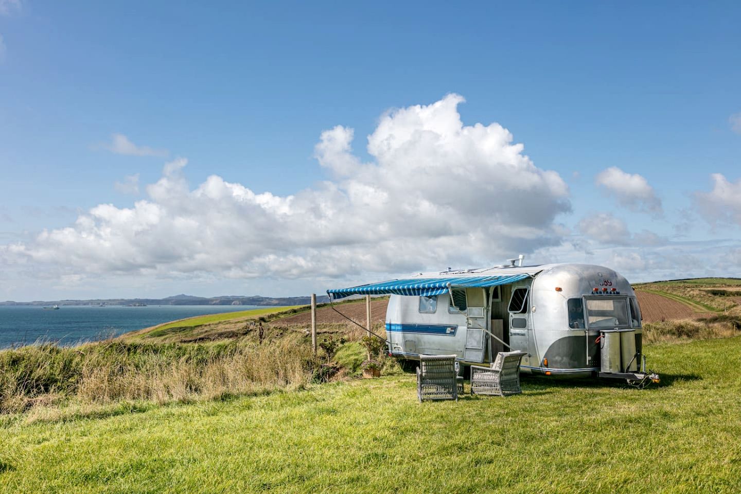 Gorgeous Airstream with Stunning Views in Haverfordwest, Wales