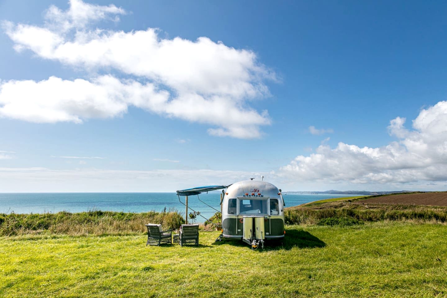 Gorgeous Airstream with Stunning Views in Haverfordwest, Wales
