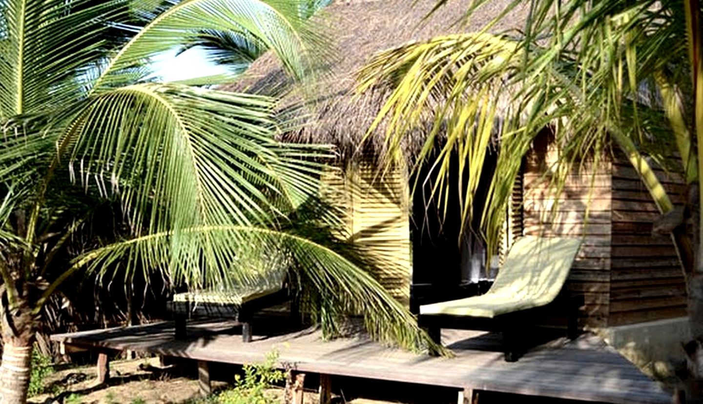 Gorgeous Beach Cabanas Along the Western Coast of Sri Lanka