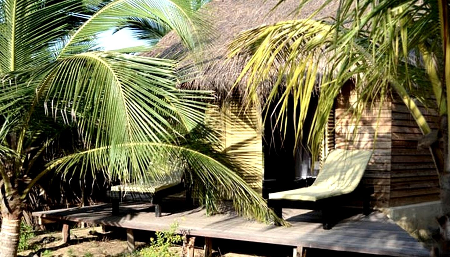 Gorgeous Beach Cabanas Along the Western Coast of Sri Lanka