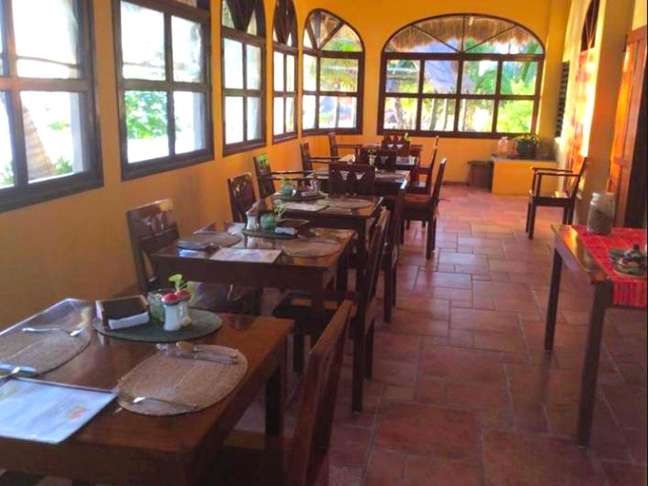 Gorgeous Beach Huts on the Coast of Quintana Roo, Mexico