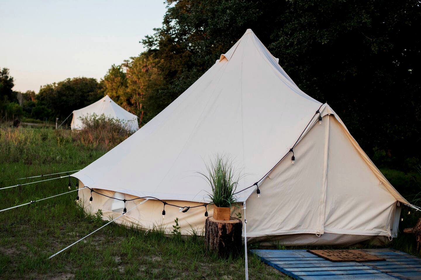 luxury bell tent