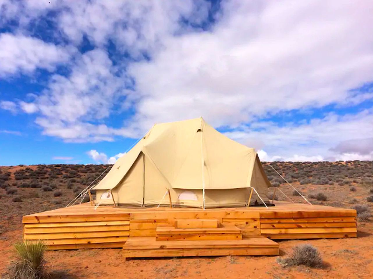 Gorgeous Bell Tent Perfect for a Glamping Getaway near Grand Canyon National Park, Arizona