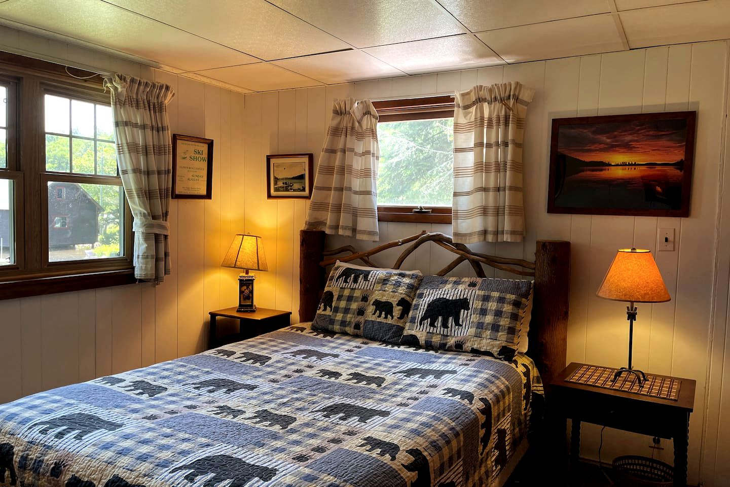 Gorgeous Cabin Rental by Big Moose Lake - Amazing Glamping Spot in Eagle Bay, New York