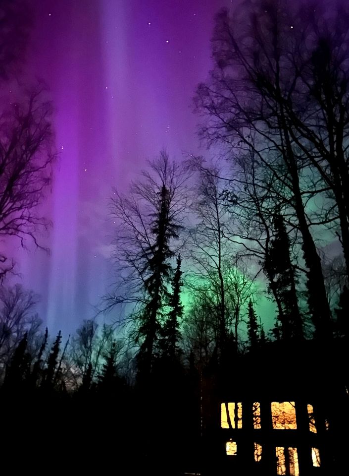 Gorgeous Cabin Settled in the Middle of the Mountain in Anchorage, Alaska