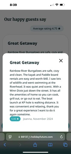 Cottages (United States of America, Dunnellon, Florida)