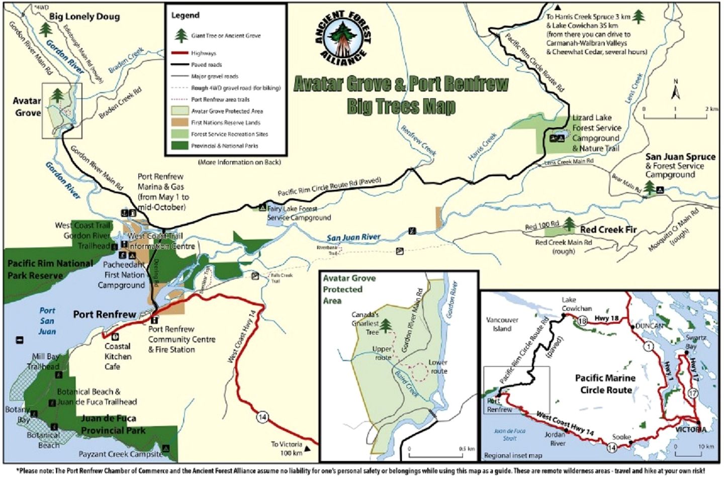 Gorgeous Cottage Close to Fantastic Hiking Trails in Port Renfrew, British Columbia