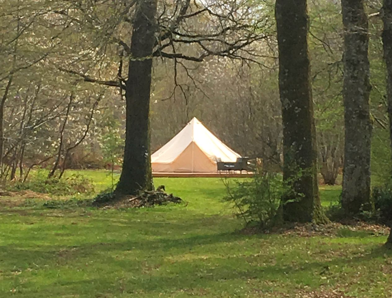 Fabulous Bell Tent Ideal for a Glamping Getaway in Blond, France