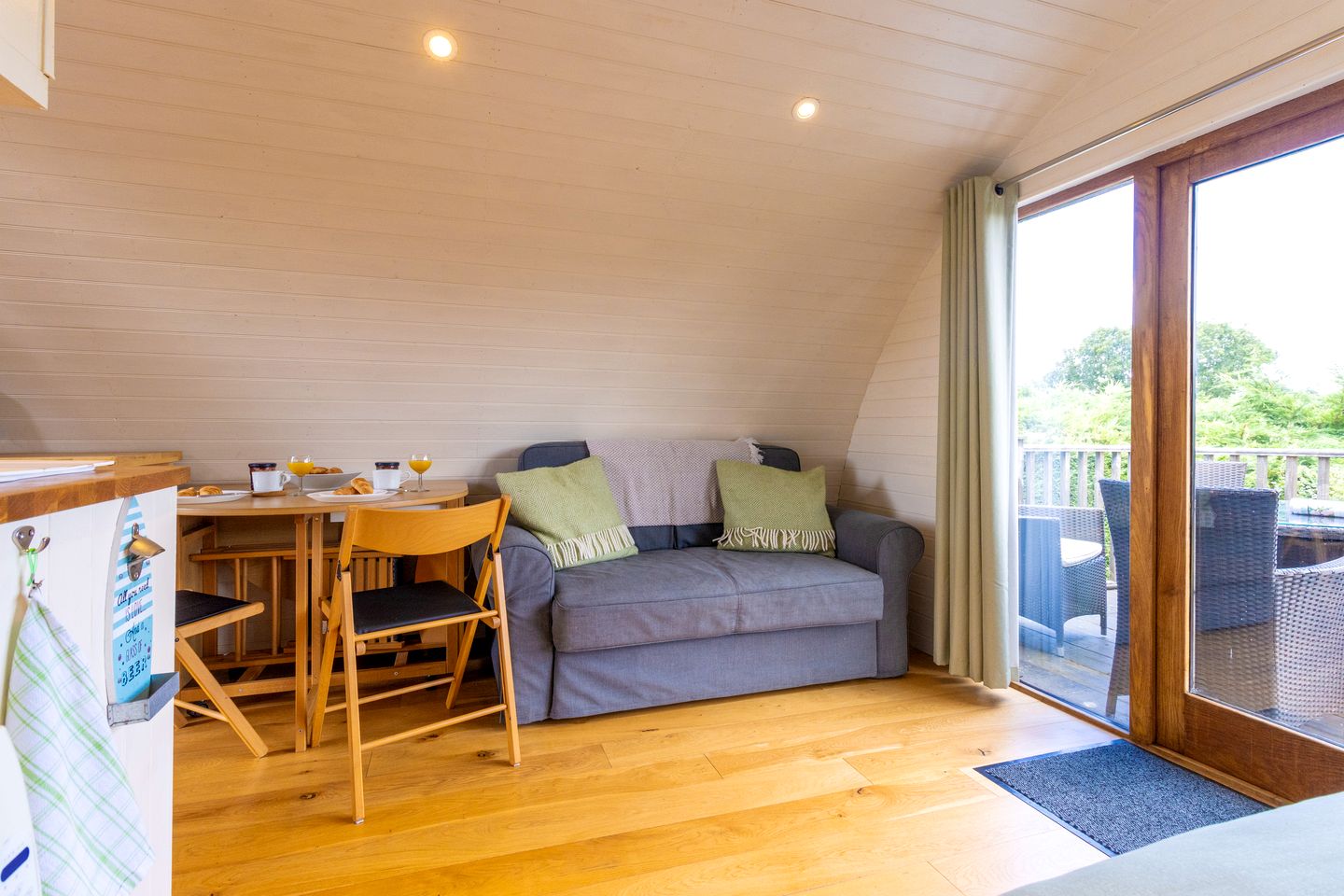 Gorgeous Glamping Pod for a Unique Getaway by the Irfon River in Wales