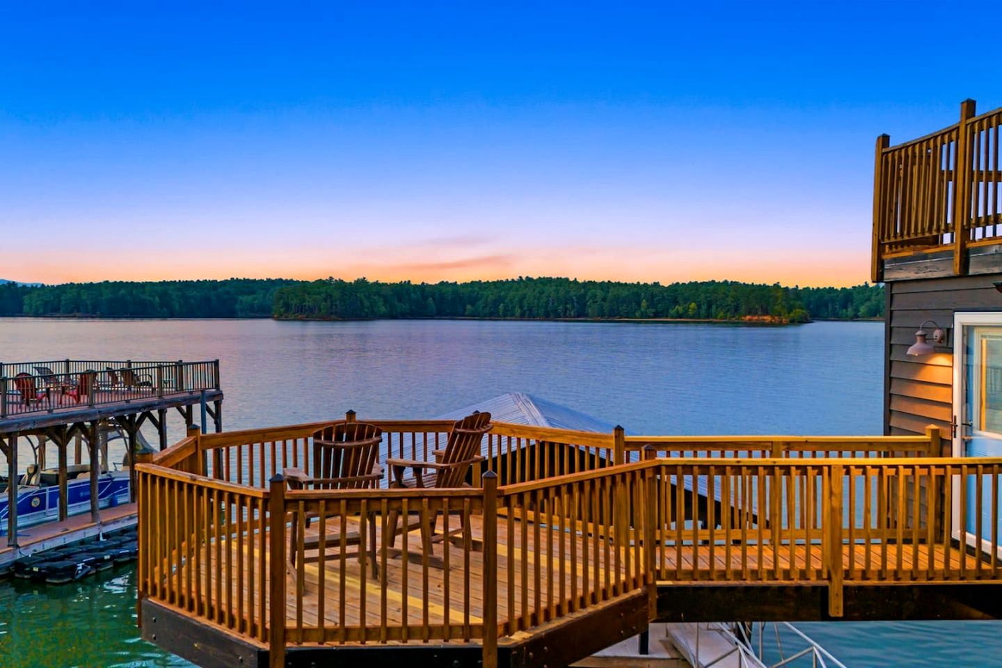 Breathtaking Lake Cabin with Private Dock in North Carolina