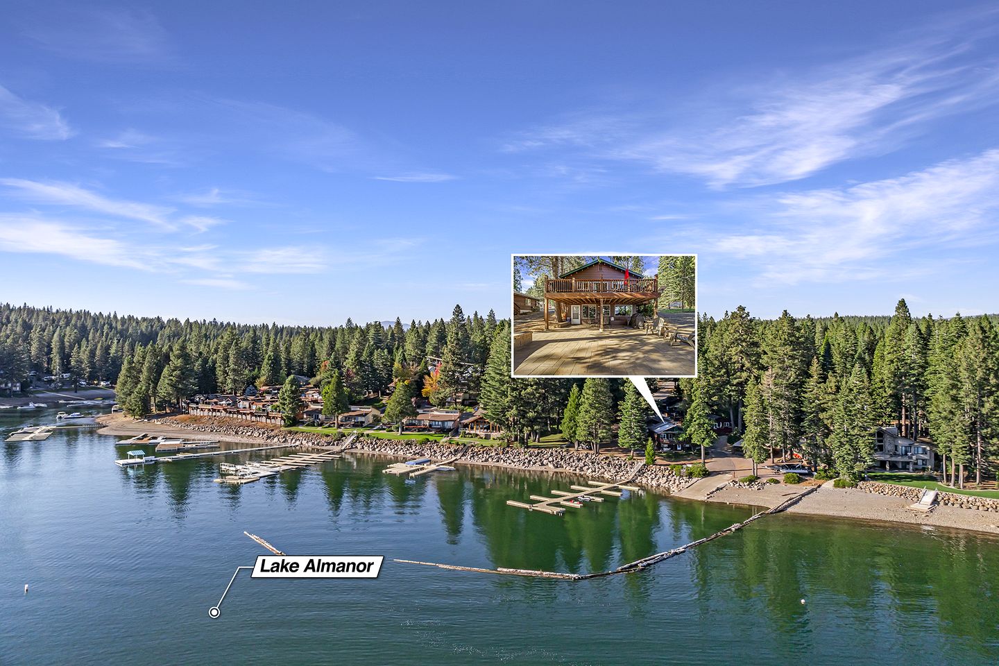 Gorgeous Secluded Cabin with Amazing Views in Lake Almanor, California