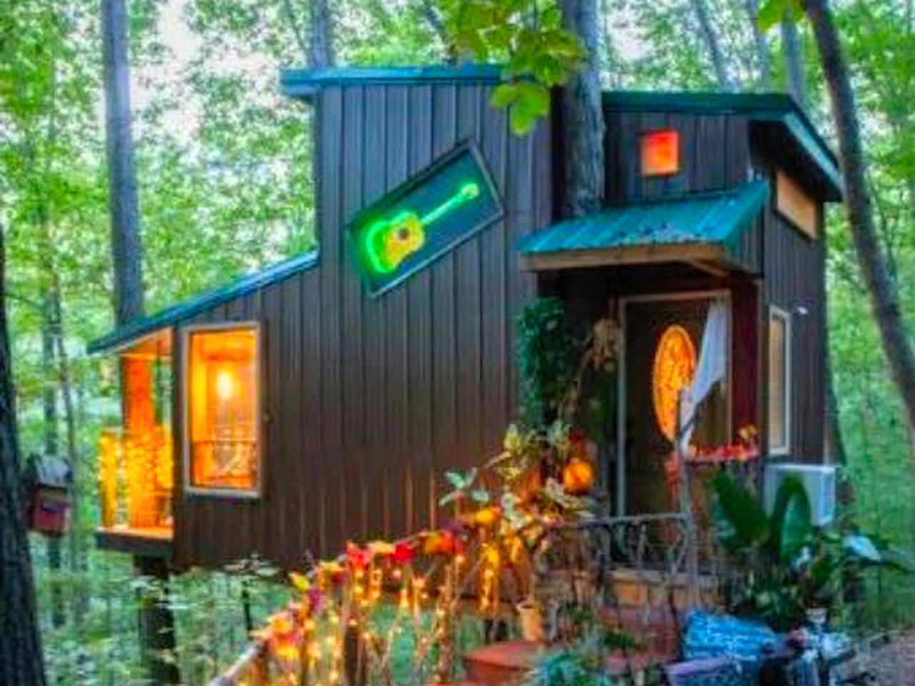 Secluded Tree House Nashville Tennessee Glamping Hub