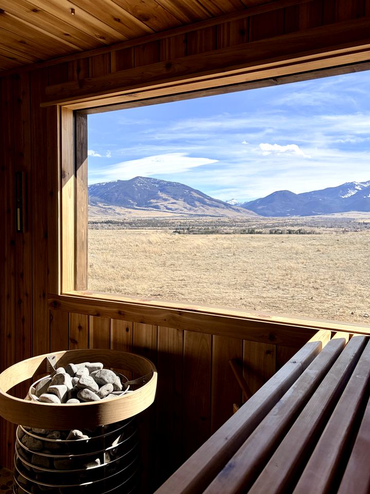 Gorgeous Vacation Rental Placed in a Secluded Area and Fire Pit Provided Near Livingston, Montana