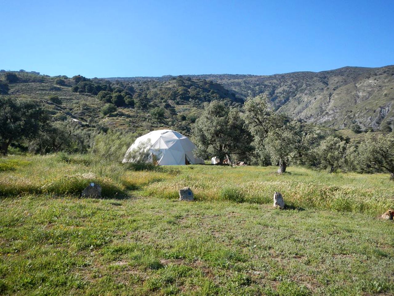 Gorgeous Yurt Rental for a Camping Getaway near the Sierra Nevada, Spain