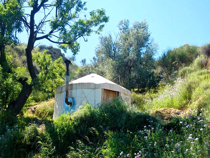 Yurts (Lanjarón, Andalusia, Spain)