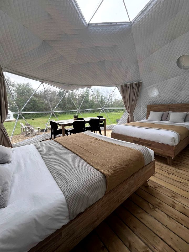 Stylish Glamping Dome with Forest Views near Bruce Peninsula Park in Tobermory, Ontario