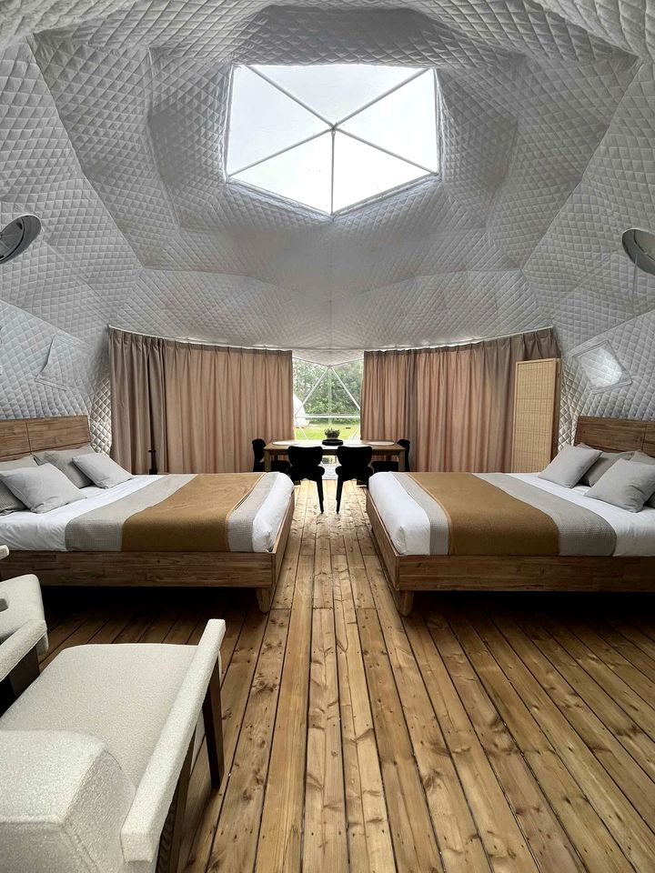 Luxury Nordic Geodome with Skylight Near The Grotto – Tobermory, Ontario