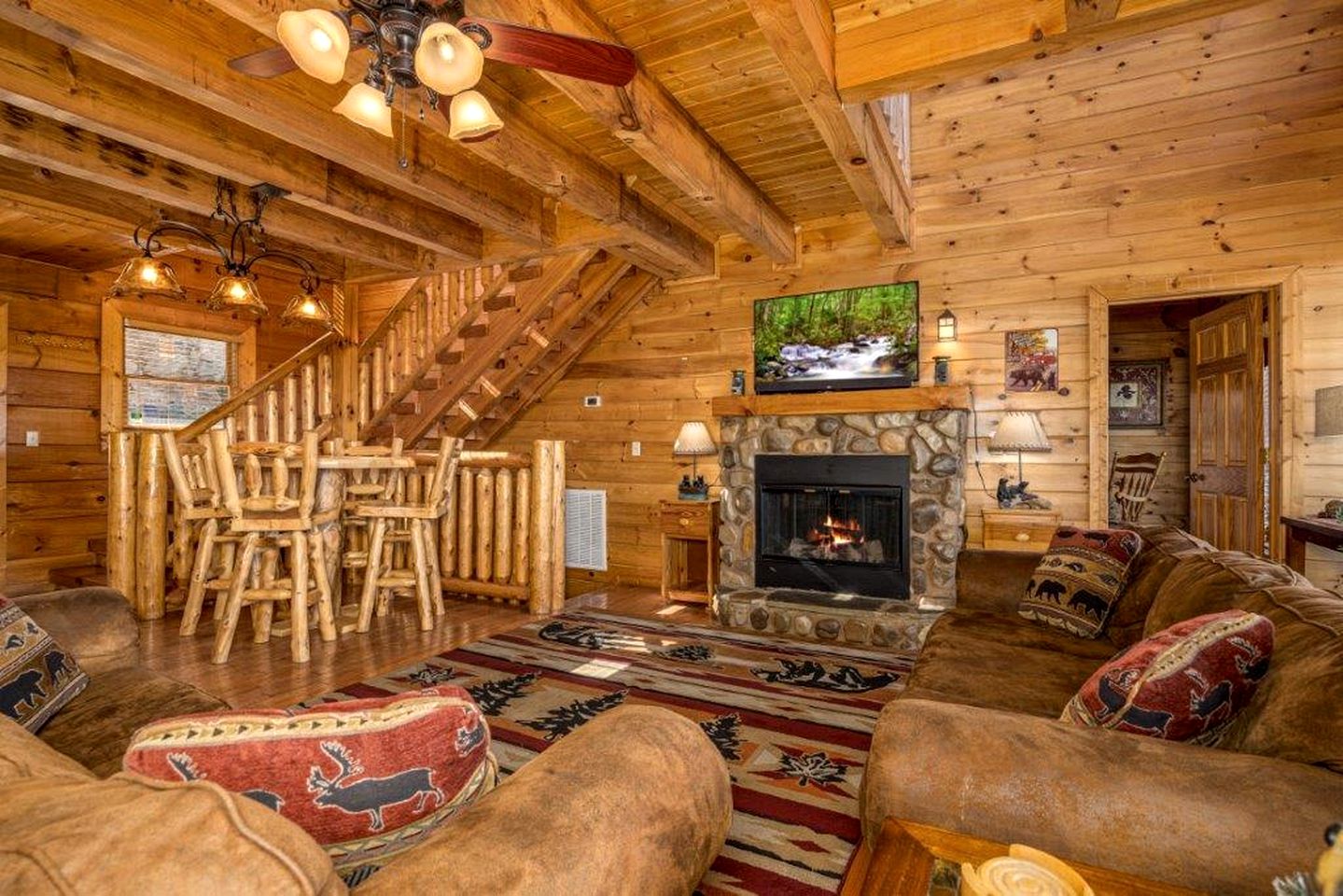 Unplug and Reconnect in this Charming Sevierville Cabin Rental in Tennessee
