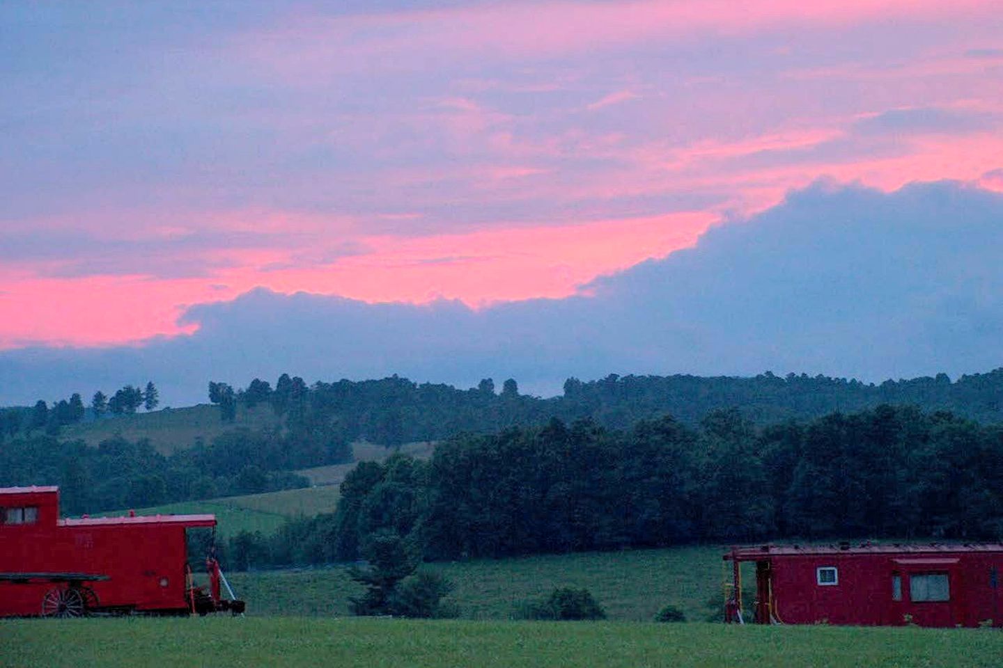 Gorgeous Caboose Rental for a Glamping Getaway in the Blue Ridge Mountains of Virginia