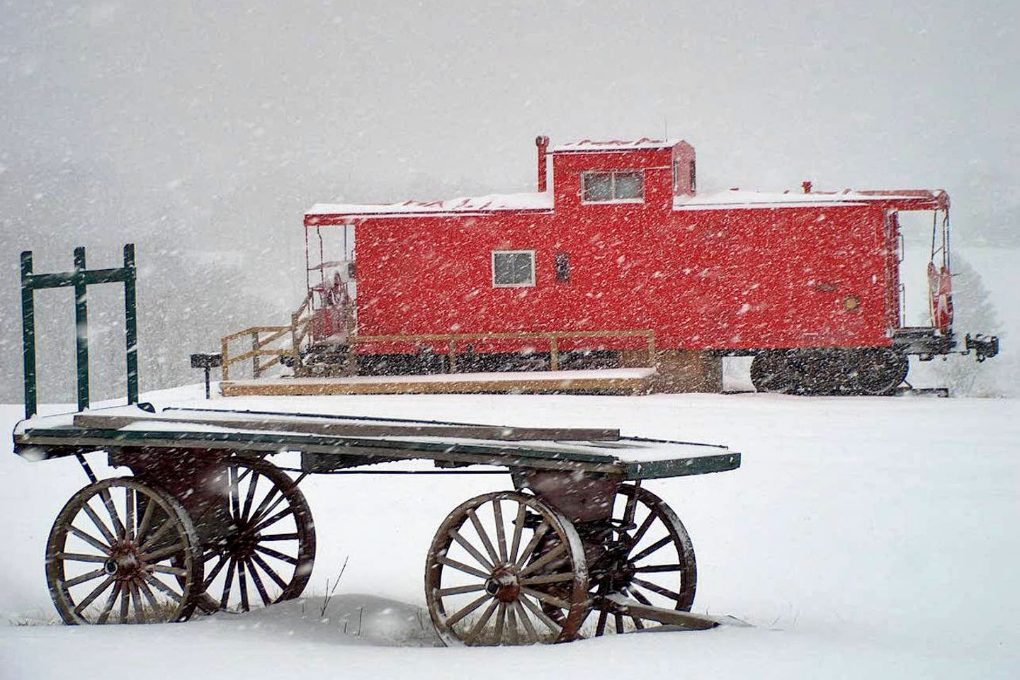 Gorgeous Caboose Rental for a Glamping Getaway in the Blue Ridge Mountains of Virginia