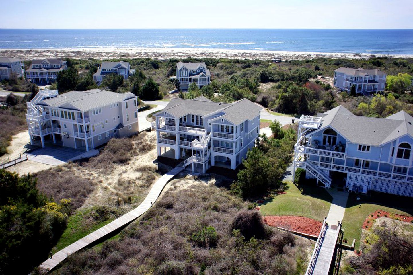 Vacation Rental for Families with Access to Pool and Tennis Courts in Holden Beach, North Carolina