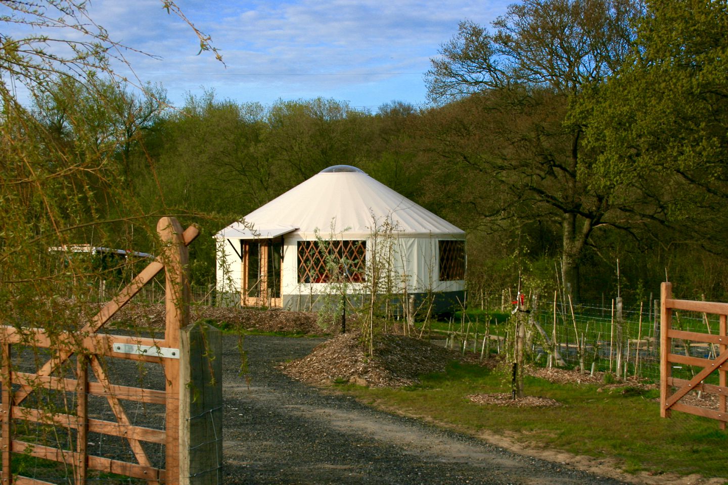 Luminous Fully-Equipped Yurt Rentals on a Private Farm in East Sussex