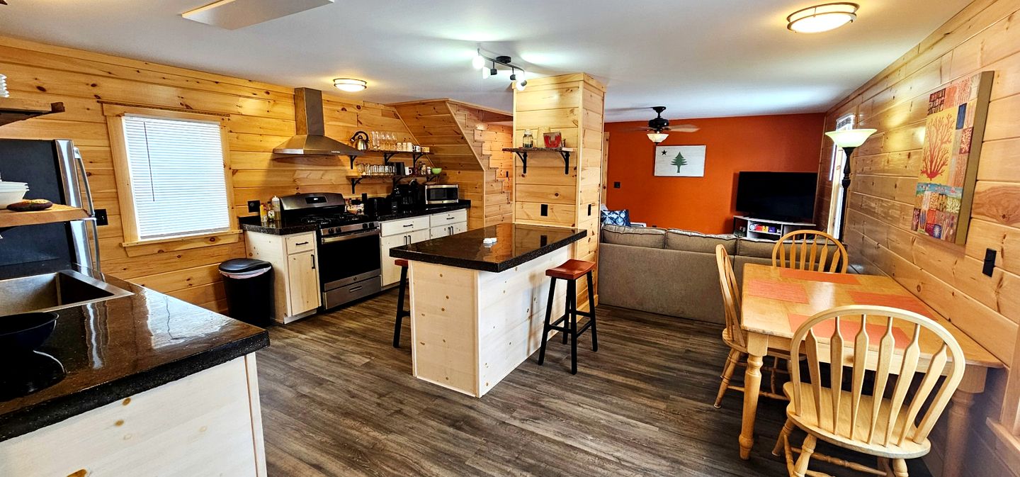 Lustrous Modern Cabin Oasis Near Moosehead Lake, Maine