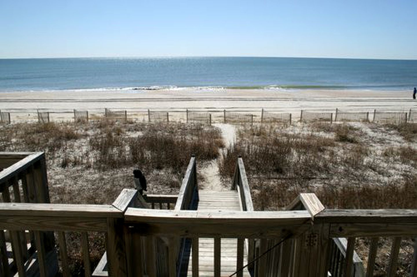 Spacious Oceanfront Cottage near Shallotte River Swamp Park in Holden Beach, North Carolina