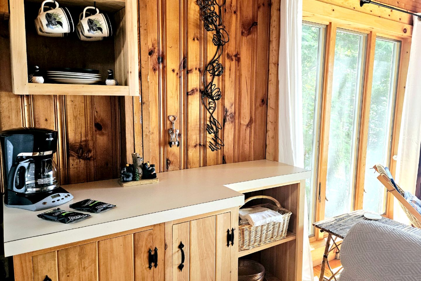 Waterfront Cabin with Dock, Kayaks & Sunset Views on Great Pond in Belgrade, Maine
