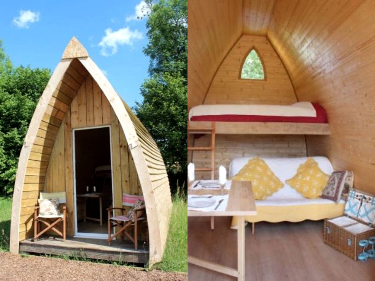 Cozy Eco-Friendly Pod Rental for a Glamping Getaway near Caen, France