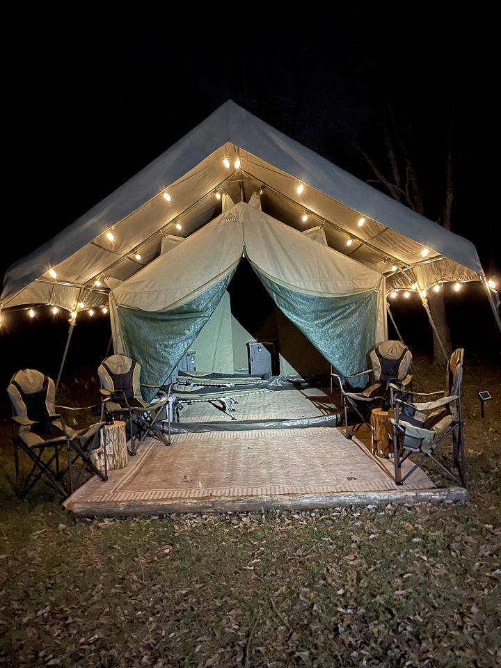 Spacious Echo Tent with Amazing Hiking Trails in Paris, Texas