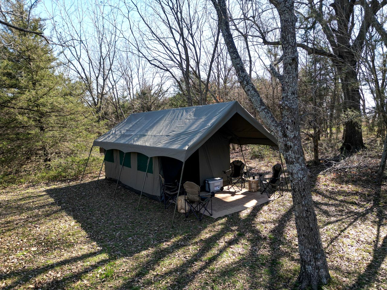 Spacious Echo Tent with Amazing Hiking Trails in Paris, Texas