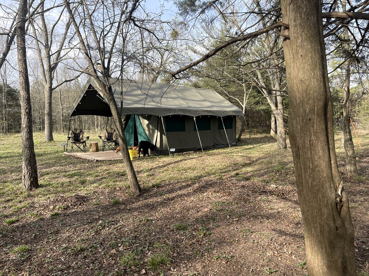 Spacious Echo Tent with Amazing Hiking Trails in Paris, Texas