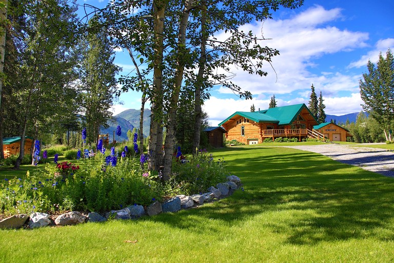 Log Cabins (United States of America, Tok, Alaska)