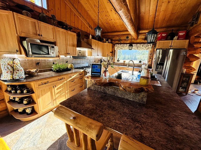 Log Cabins (United States of America, Tok, Alaska)