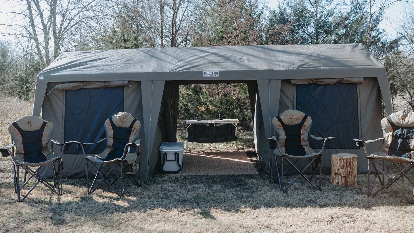 Serene and Comfy Two Chalet Tents Perfect to Reconnect with Nature in Petty, Texas