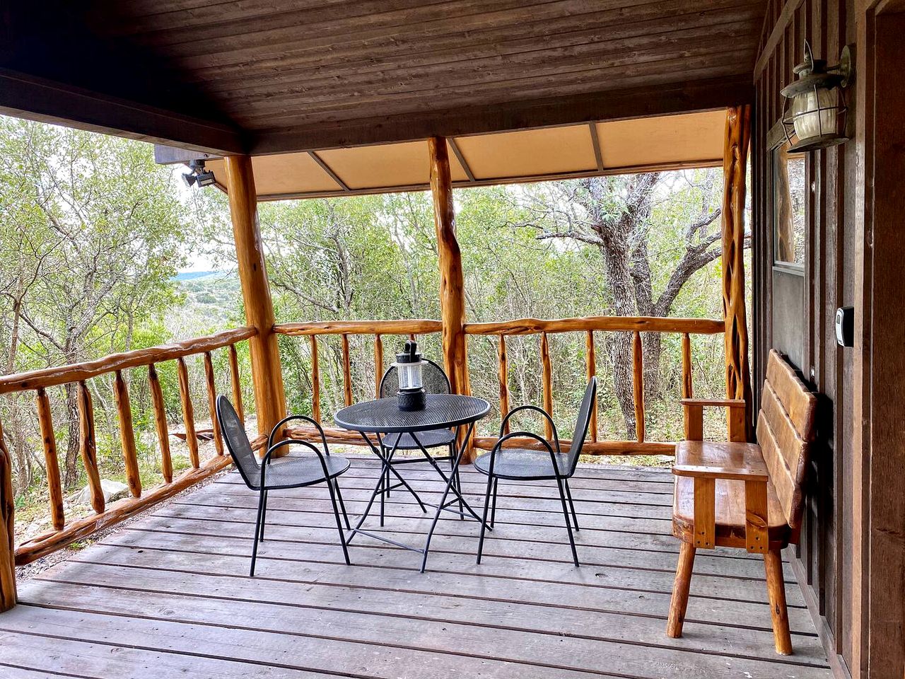 Rustic Studio Cabin in Texas Hill Country near Medina Lake, Perfect for a Weekend of Fishing or Kayaking