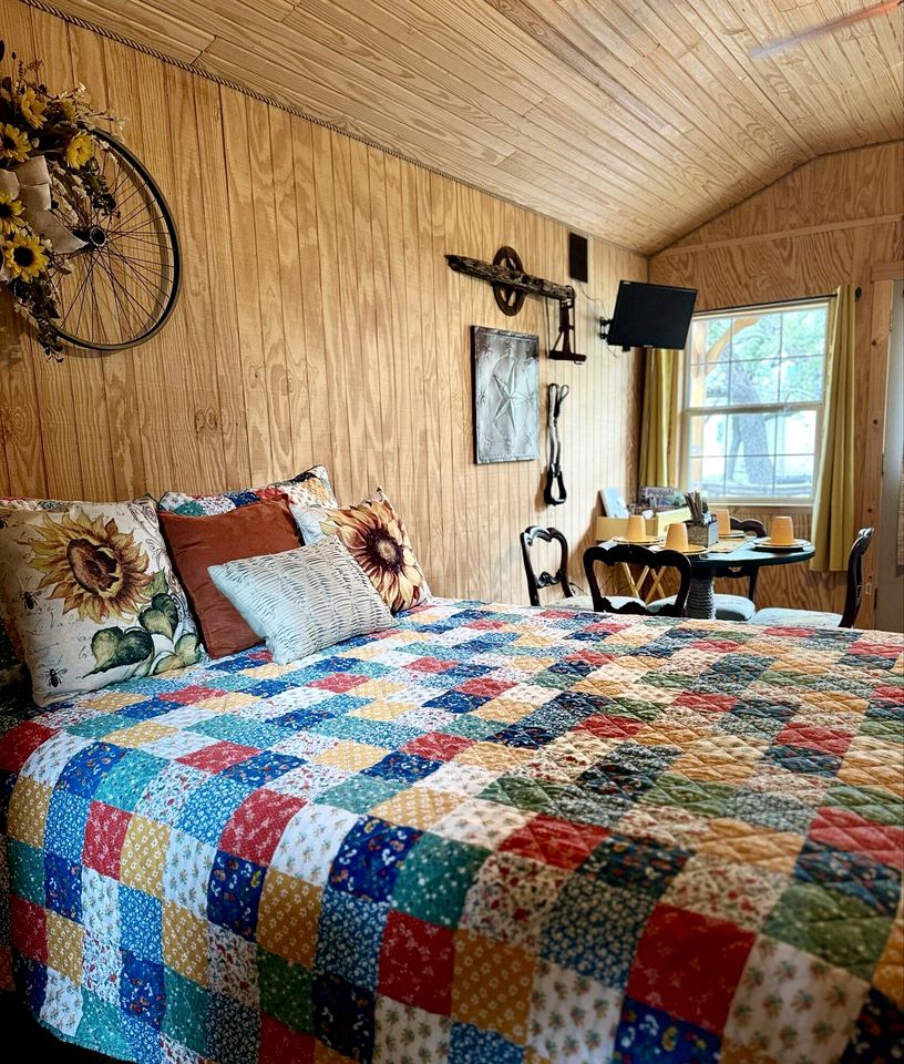 Cozy Western-Style Cabin with Dark-Sky Stargazing near Mountain Home, Texas