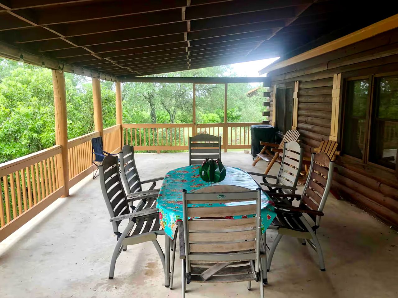 Side by Side Cabins on a Texas Ranch, Perfect for a Family Glamping Getaway from San Antonio