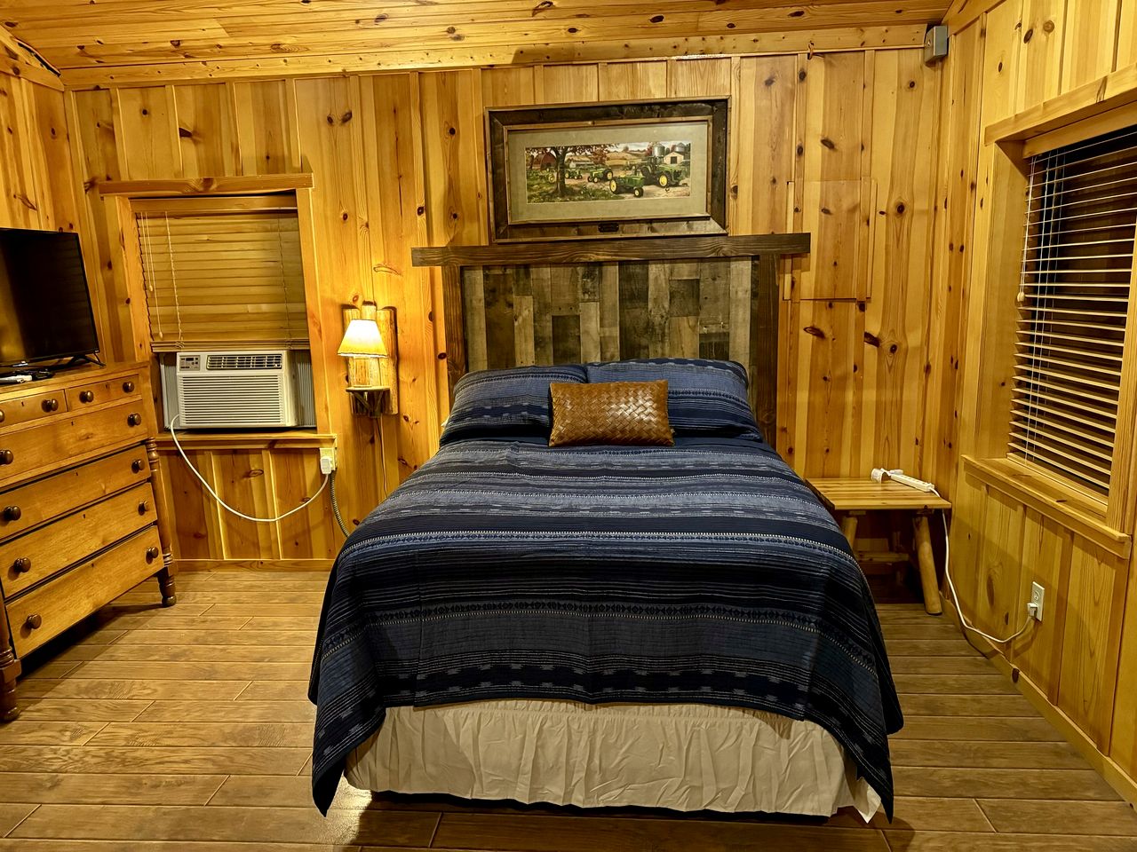 Side by Side Cabins on a Texas Ranch, Perfect for a Family Glamping Getaway from San Antonio
