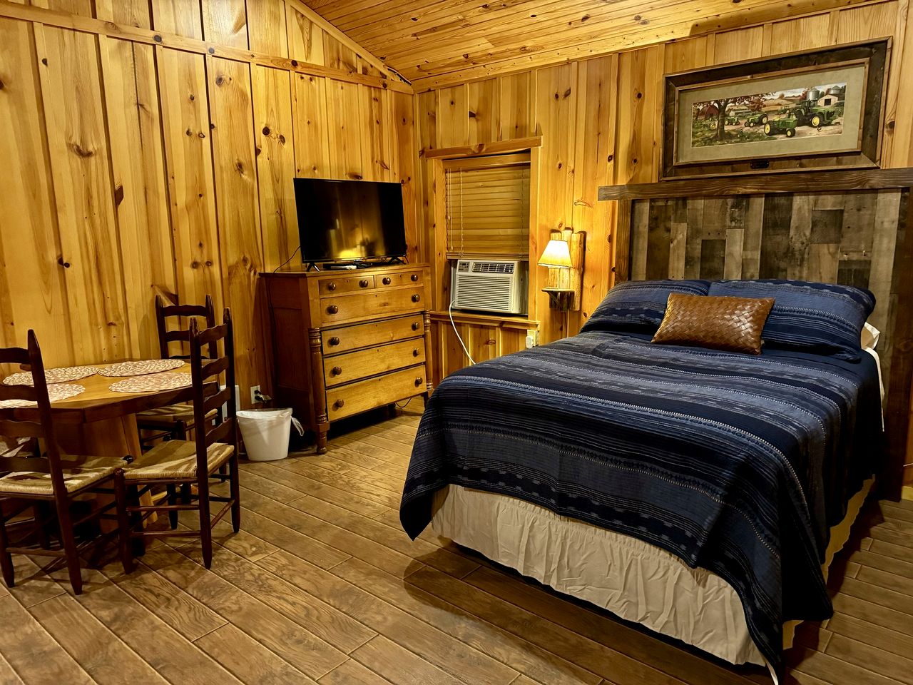 Side by Side Cabins on a Texas Ranch, Perfect for a Family Glamping Getaway from San Antonio