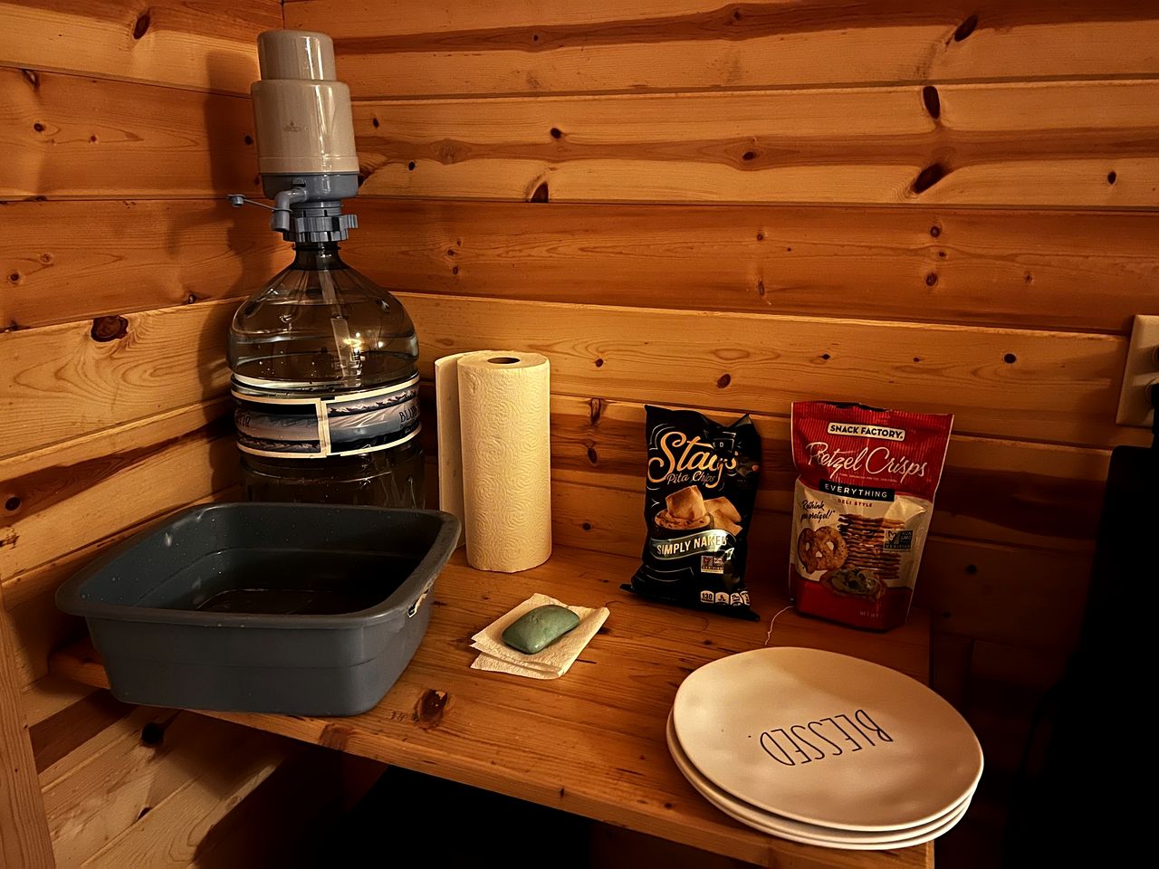 Porched Cabin for a Memorable Family Glamping Getaway near Wolf River in Wisconsin