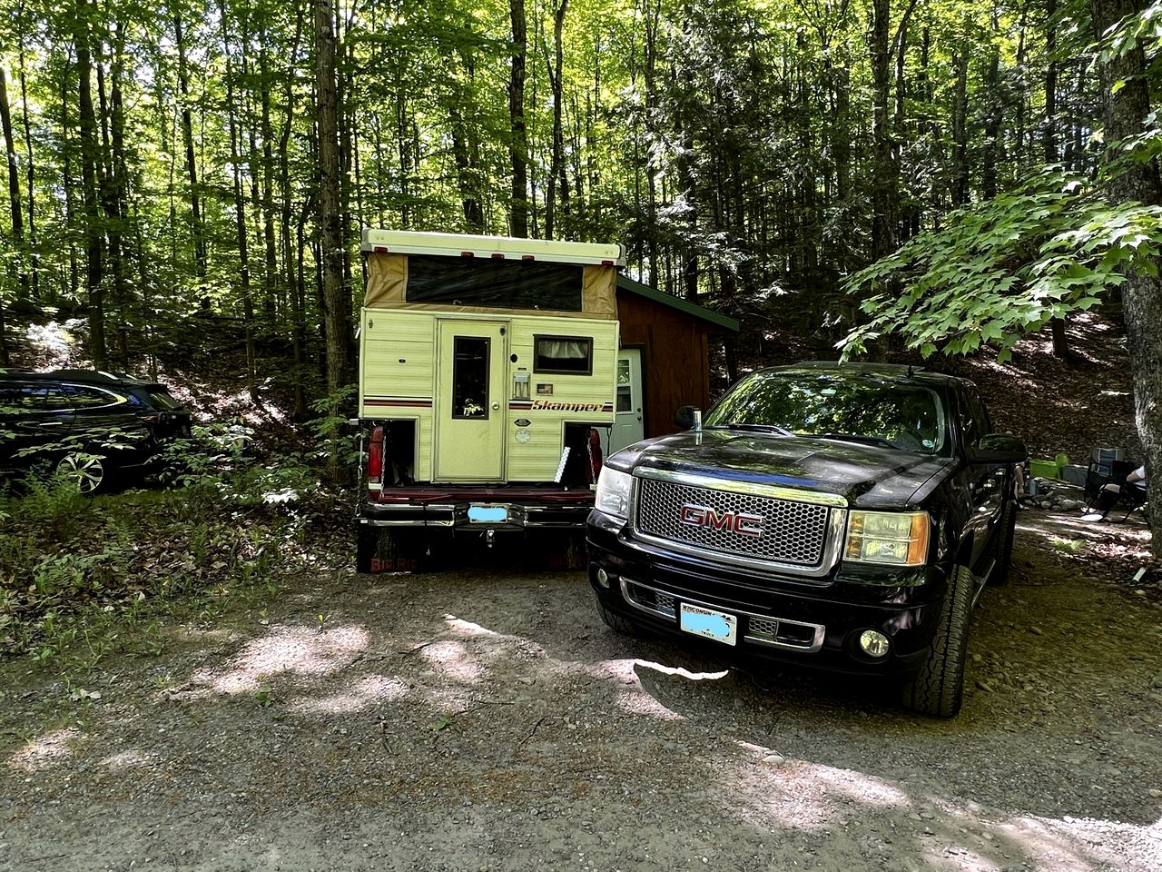 Peaceful Cabin with Comfortable Bunk Beds Nestled in the Trees near White Lake, Wisconsin