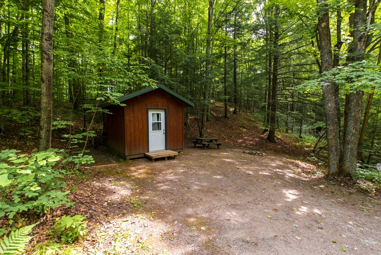 Peaceful Cabin with Comfortable Bunk Beds Nestled in the Trees near White Lake, Wisconsin