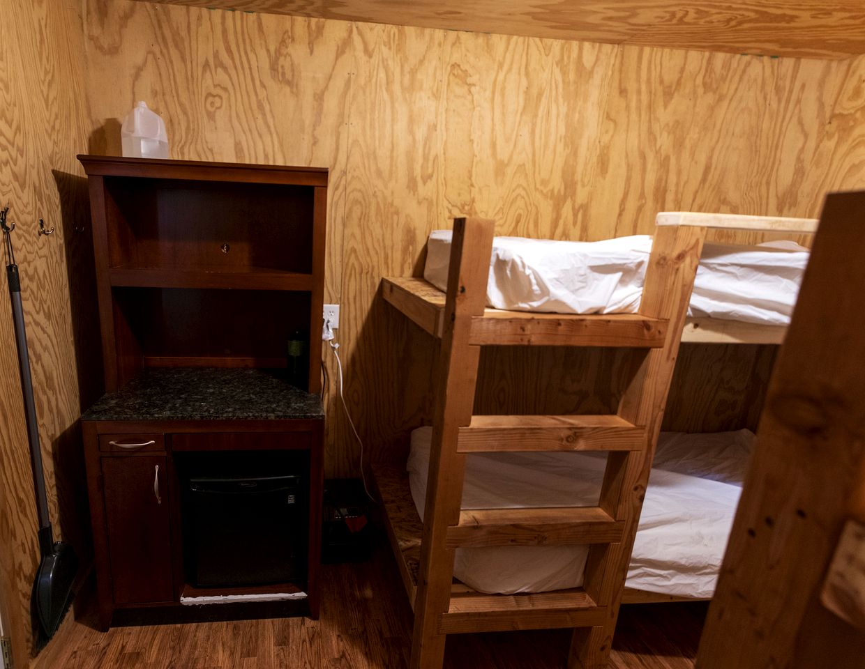 Cute Cabin for Four for a Great Glamping Getaway near White Lake, Wisconsin