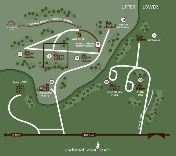 Cabins (United States of America, Eureka Springs, Arkansas)