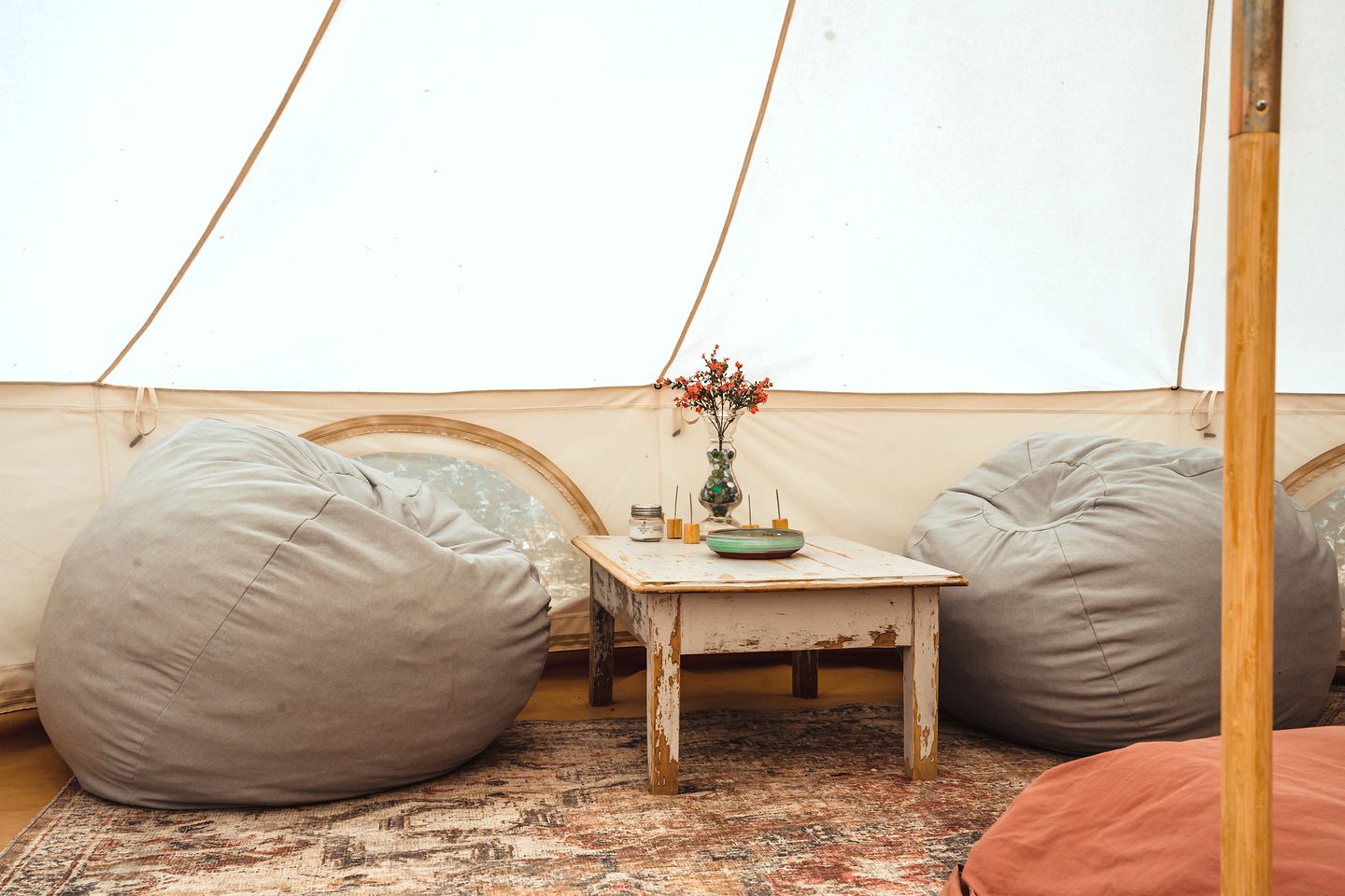 Incredible Secluded Off-Grid Bell Tent for a Peaceful Romantic Glamping Escape near Deer Lake in Ontario
