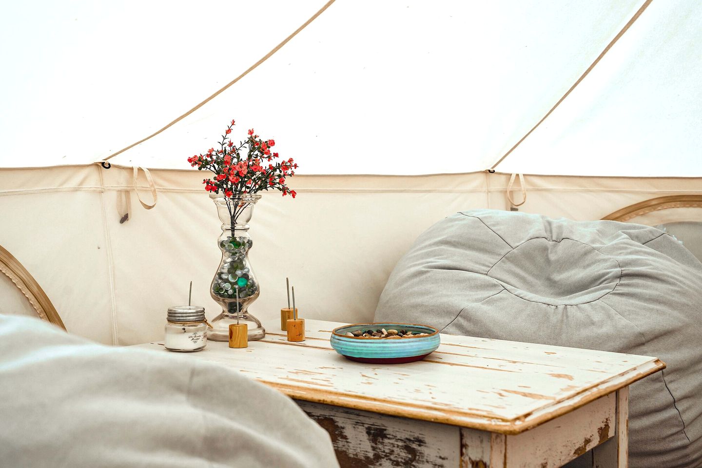 Incredible Secluded Off-Grid Bell Tent for a Peaceful Romantic Glamping Escape near Deer Lake in Ontario